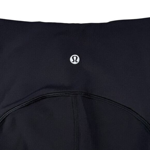 Lululemon Breezy Dot Crop 19" In Black Size 2 - Picture 6 of 8